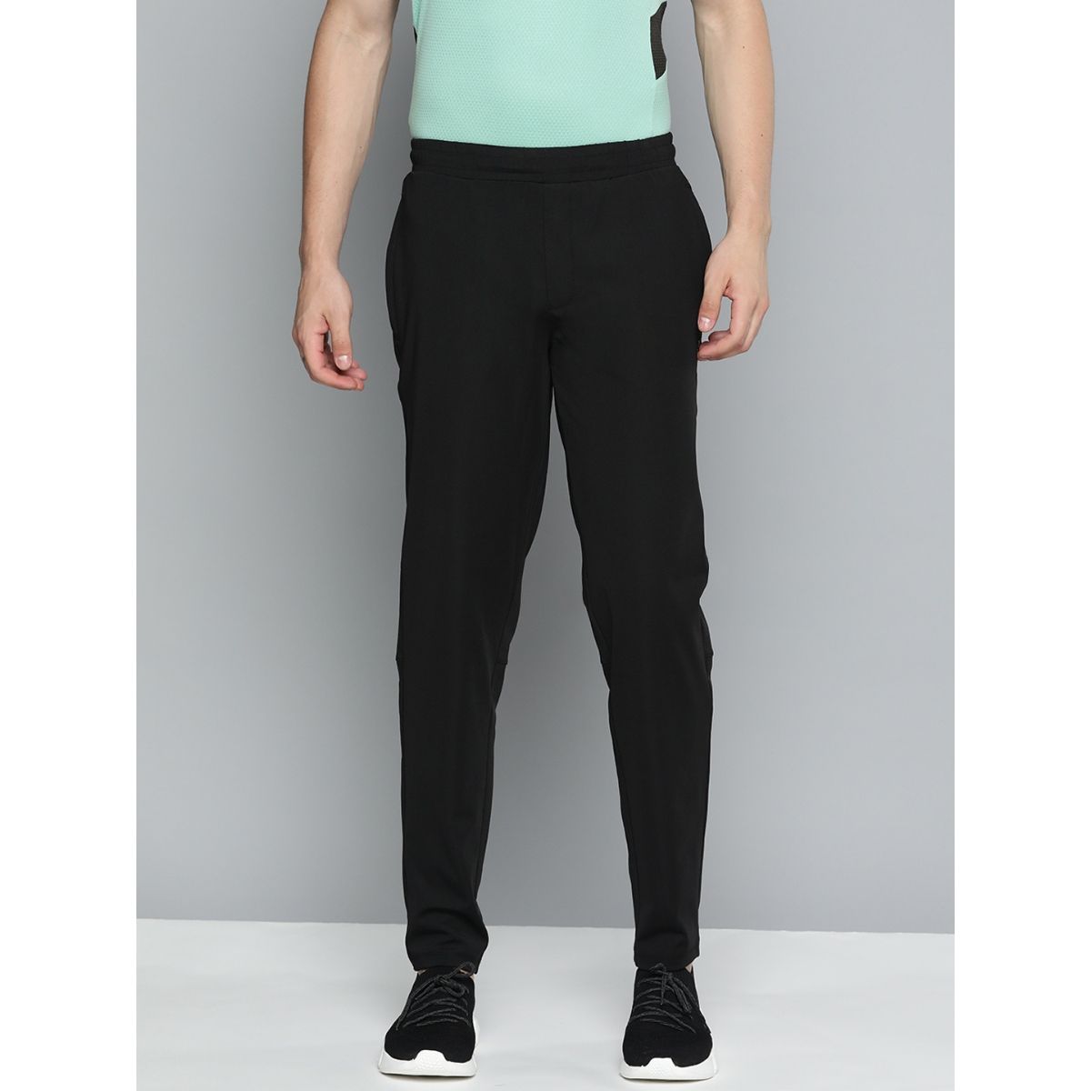 Grey Black stripes Men Track Pants, Zip Pockets Quick Dry Mesh Lining –  Starcove Fashion